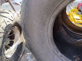 Sand paddles  size 32x12.00-15 2PR back tires