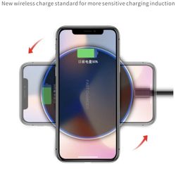 10W Max Wireless Charging Station Wireless Charger for iPhone 14 13 12 11 Pro Max/X