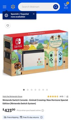 Nintendo Switch — Animal Crossing Edition