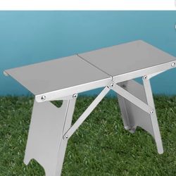 Mini Camp Stool, Lightweight Camping Stool, Portable Folding Camp Chair, Foldable Outdoor/Indoor Stools for Travel, Camping, Hiking, Fishing