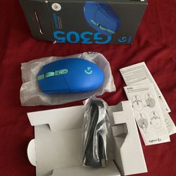new wireless g305 lightspeed logitech blue mouse 