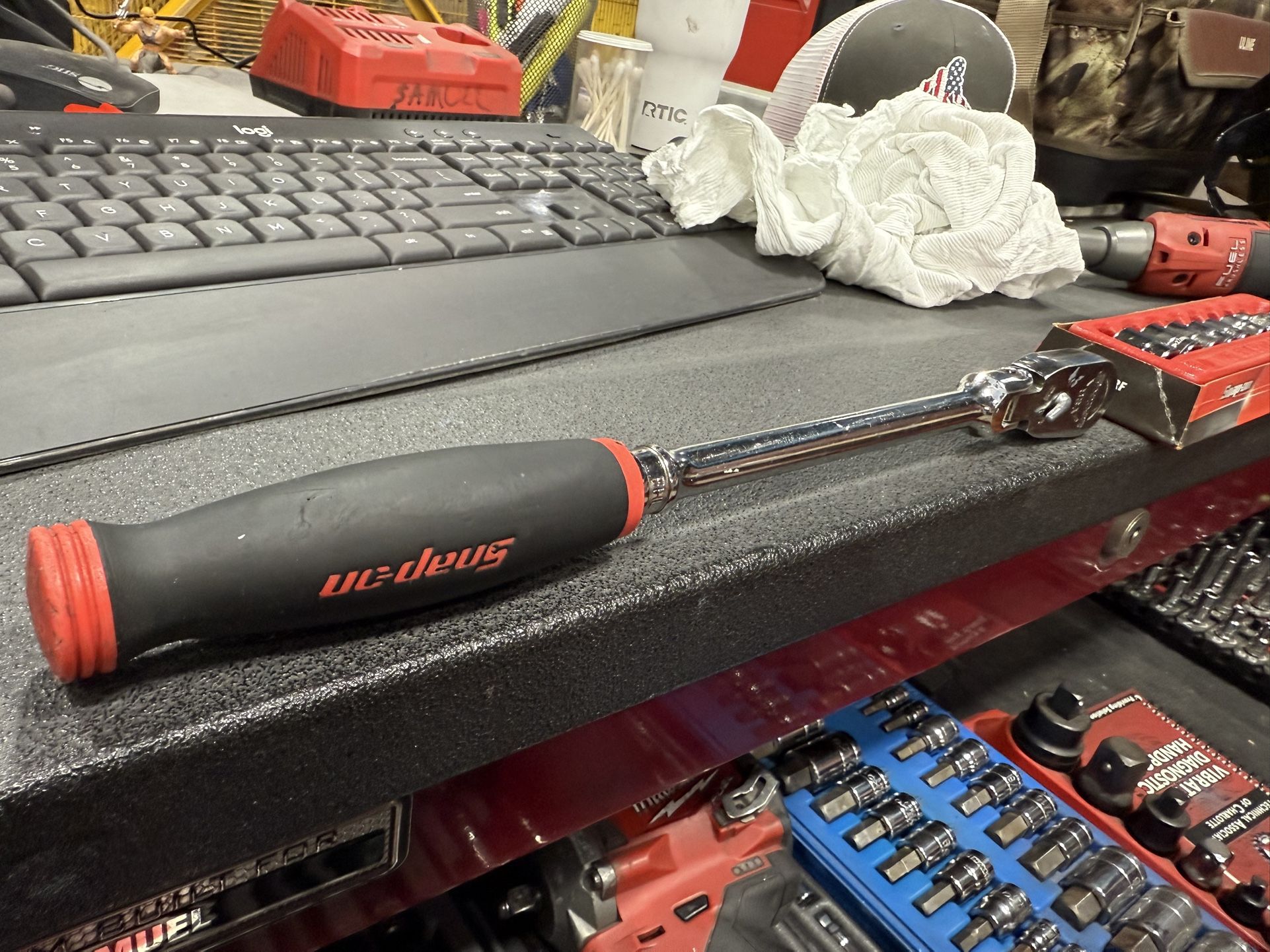 Snap on Flex Head Ratchet 