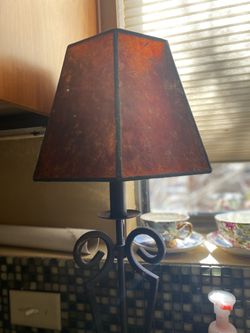 Iron Lamp shell shade