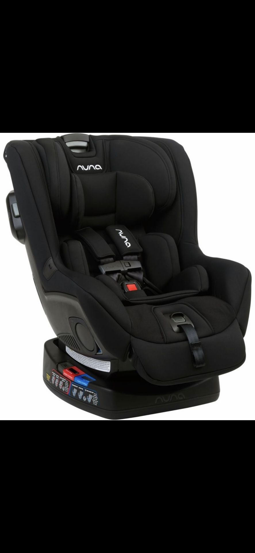 Luna Rava Convertible Car Seat Black 
