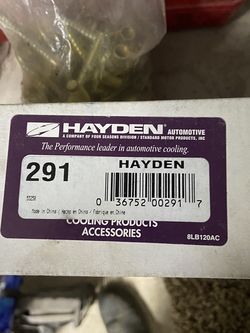 Hayden 291 Oil Filter Relocation