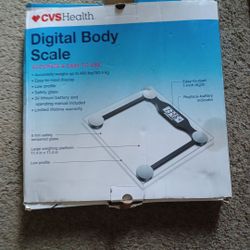 health digital body scale 400 lbs. Demaged Box