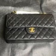 Chanel shoulder bag black