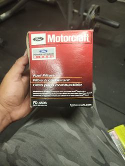 New Motorcraft Fuel Filter