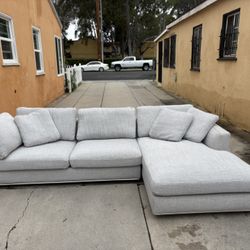 Castlery Hamilton Chaise Sectional Couch - Excellent Condition