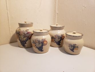 Home and garden party canister set