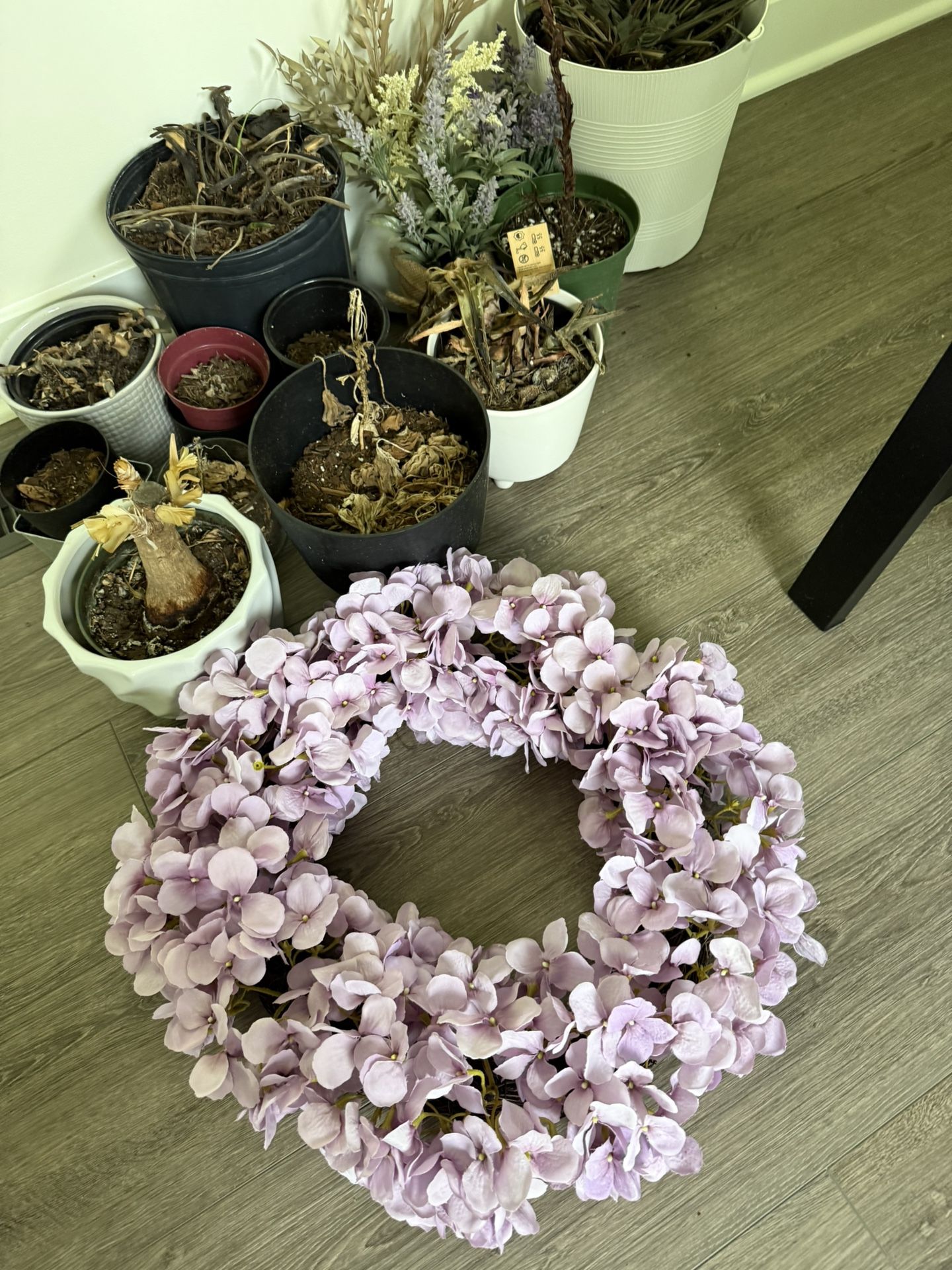 Fake flowers and flower pots | all for $10