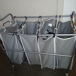 Rolling Laundry Sorter