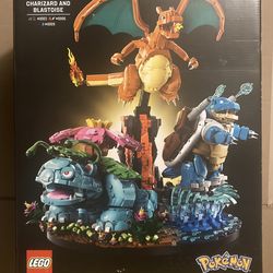 LEGO Pokémon (72153) Venusaur, Charizard, and Blastoise