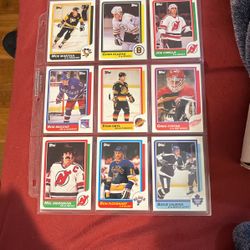 WOW 1986-87 Topps Hockey Vintage Cards ! Low Production Year !’ Entire Lot Only $2 ! Firm Great Price !! 