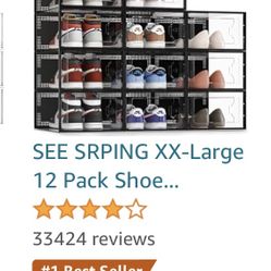Brandnew 12 Count Shoe Storage
