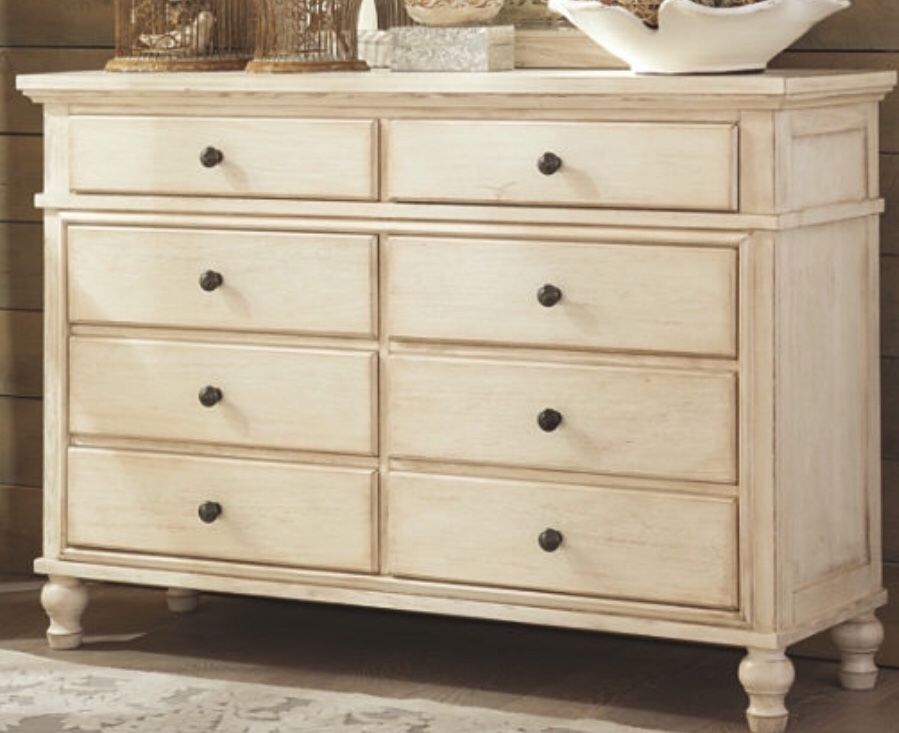 Marsilona Ashley Furniture Bed and Dresser for Sale in Salisbury, NC