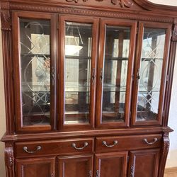 Solid China Cabinet 