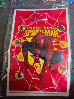 Spiderman candy bags