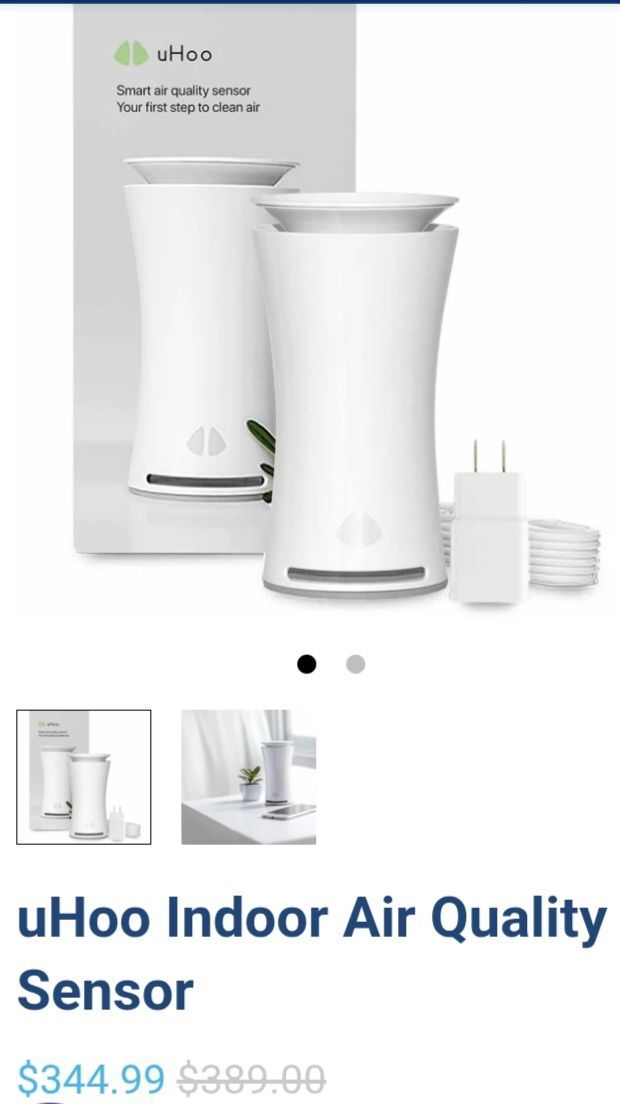 uHoo Indoor Air Quality Sensor