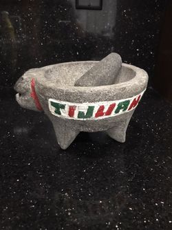 Vintage Authentic Molcajete Tijuana