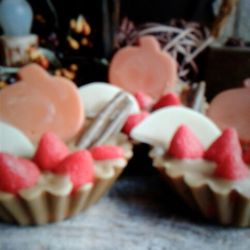 Pumpkin strudel wax tart