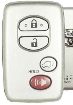 Toyota Smart Key Fob — 2009-2016 Venza (4-btn)