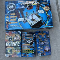 Vintage WWF Real Talk Arena 