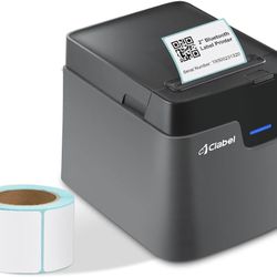CLABEL Desk Bluetooth Barcode Label Printer