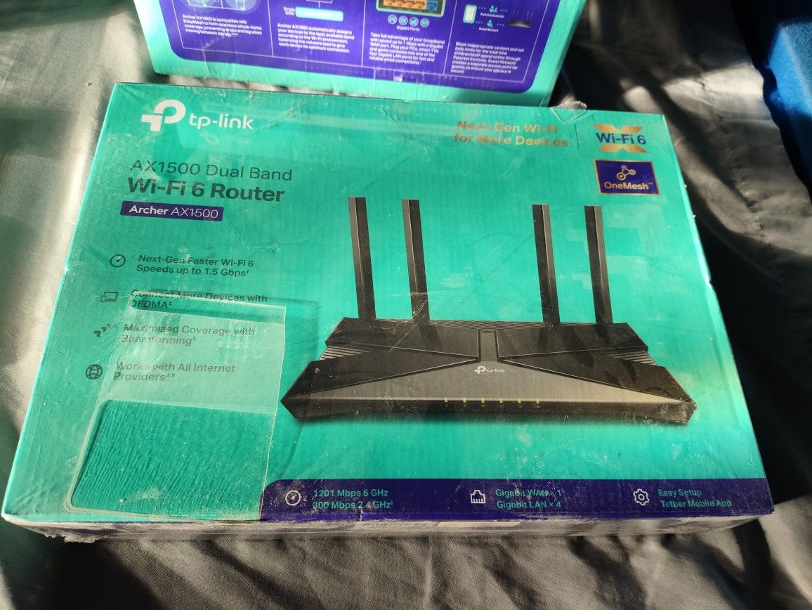 TP Link Archer AX1500 Router Wifi 6