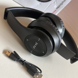 P47 Wireless Headphones 5.0 Wireless Earphone Foldable Bass With Memory TF Card