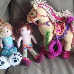 Groovy Girls Dolls And Horse Lot