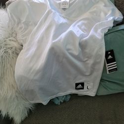  youth game Jersey White, Size L,  Adidas