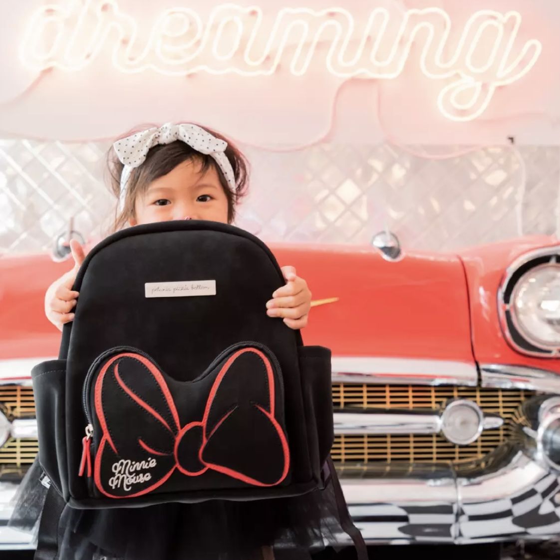 Petunia Pickle Bottom Disney Baby Minnie Mouse Mini Backpack NWT display picture 3