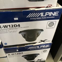 Alpine Type X 12 On Sale Today for 449.99 