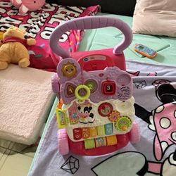 baby walker and toy like new