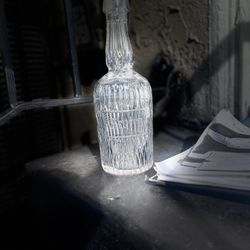 1950s Cut Crystal Decanter