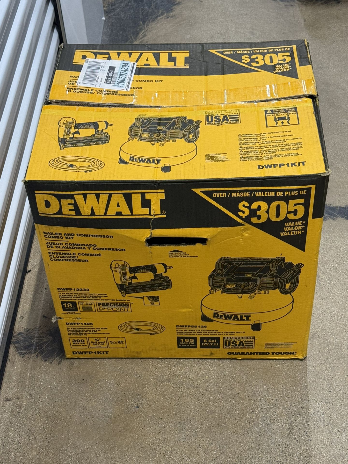 Compressor + Nailer