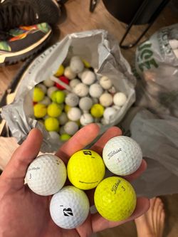 150 used golf balls good condition
