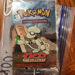 Pokemon Neo Discovery Booster Pack - English