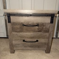 Rustic Nightstand