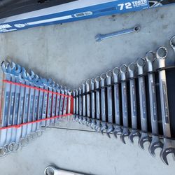 Wrenches (Westward Brand) Metric & SAE 32 Pcs