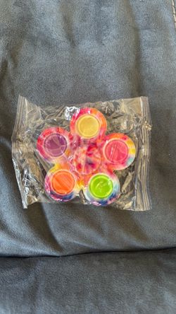 New Sealed Flower Spinner Fidget