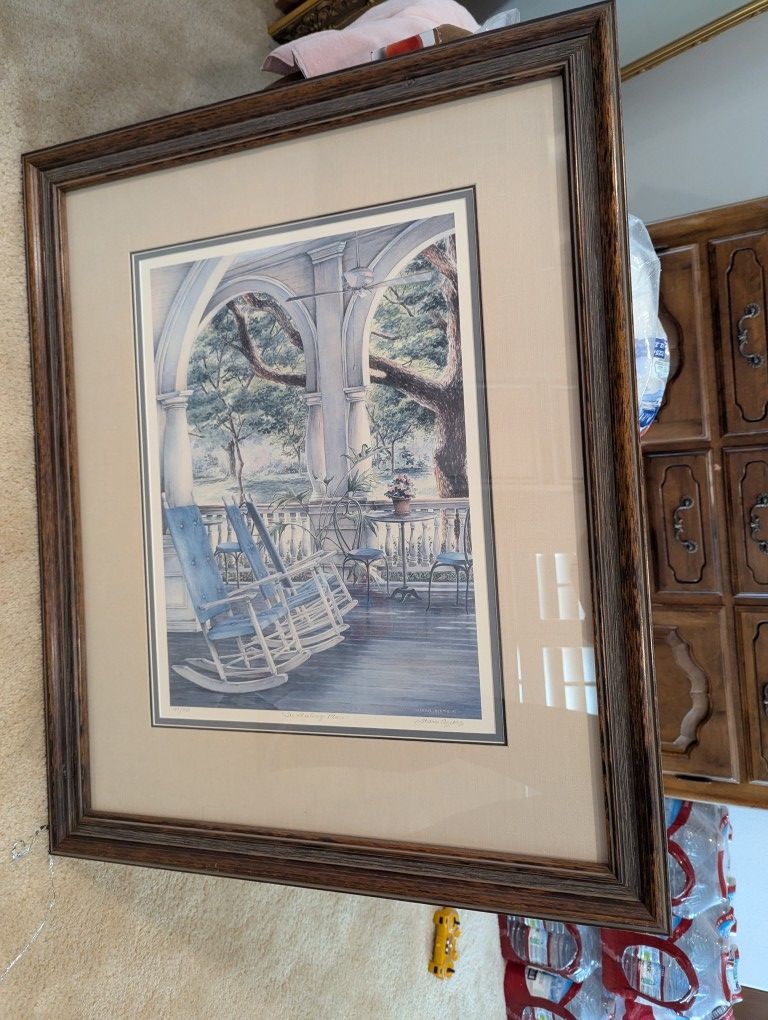 Ethan Allen Painting, Large