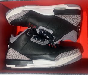 Nike air Jordan retro 3 black cement Sz 7 in good condition 9/10 only worn a couple times comes with original box     Brick Nigel Sylvester toro bravo