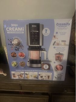 Ninja CREAMi 7-in-1 Ice Cream Maker – Brand New in Sealed Box