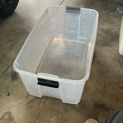 Plastic Storage Bin