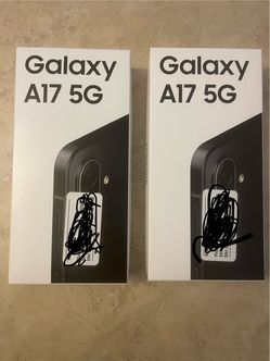 Brand New Samsung Galaxy A17 5G - 128GB - Black (AT&T) - Sealed Box