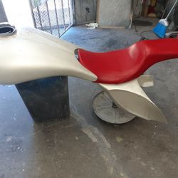 Streach 6.6 Bagger Tank and Sides Covers And Seat