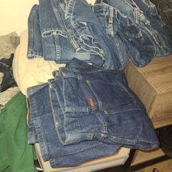 Mens Pants 33-34 X 32