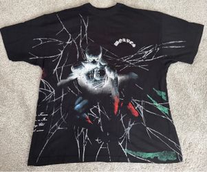 Darc Sport x Marvel Spider-Man Mister Negative Side By Side Tee Black Large oversized. BNWT.